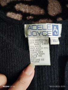 Vintage Button-up Ribbed Cardigan