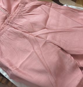 Elegant Pink Kurta Set with Dupatta💗