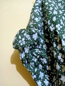 Floral Print Mini Dress