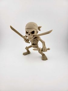 One Piece Zoro Skeleton Pirate Figure
