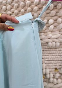 Sky Blue Colour Sharara Set With Duppata