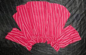 women 2 way wear crop top