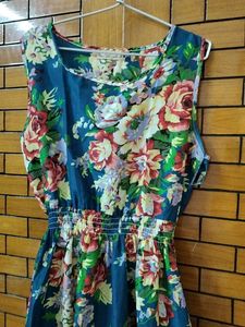 Pretty One Piece Dress In Imported Fabric