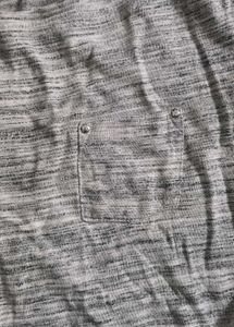 Gray Pocket Tee