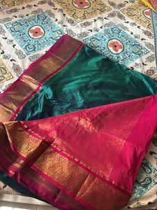 Duel Tone Saree