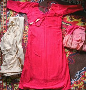 ✨Red Kurti Set👗✨