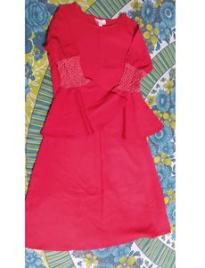Red One Piece Dress