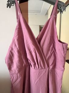 Elegant Pink Maxi Dress
