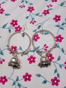 Hoop Jhumka Earrings