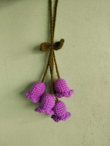 Crochet Flower Hanging Ornament