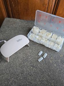 COMBO Nail Extension Kit With UV LAMP