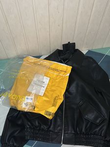 Faux Leather Jacket Size S