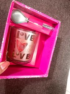 Cute Kawai Mug + Spoon Set