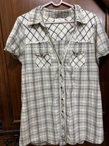 short-sleeved button-down