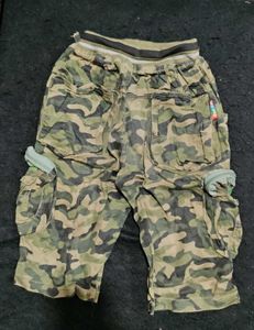 Camouflage Cargo Shorts