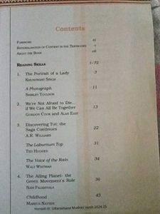 Hornbill Class XI English Textbook