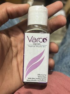 Varco Leg Care Topical Phyto Oil