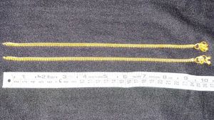 Gold Color Anklets - Simple And Elegant