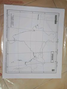 INDIAN PHYSICAL MAP - 40 MAPS