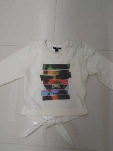 Forever 21 Backless Sweatshirt