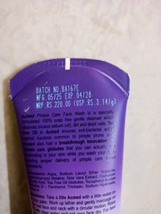 Acmed Face Wash