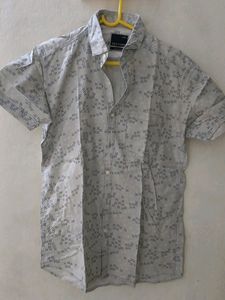 White Casual Wear Shirt For Men