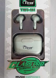 Ticon Bluetooth Earphones (Cyan)