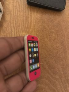 Pink Toy Phone rubber
