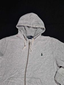 Ralph Lauren Gray Zip Hoodie