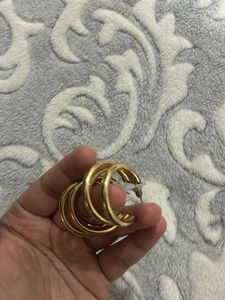 Gold Hoop Earrings