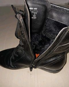 Black Leather Boots