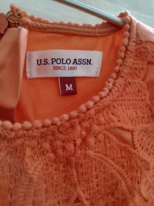 Kids Original US polo Assn. Frock With Pocket