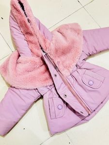 Cute Lavender pink Baby Coat
