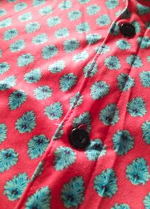 Red Floral Shirt