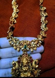 Antique Lakshmi Haram Long Size