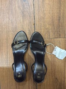 Zara Buckle Heeled Sandals