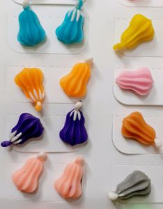 Designer Flower Work Stud Earring 12 Set 1 Dozen