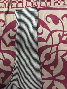 Striped Turtleneck Top