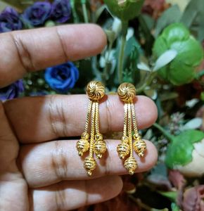 Gold Dangle Earrings