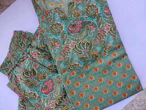 Floral Print Kurta Set