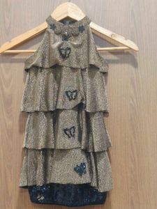 Shimmery Frock For Girls