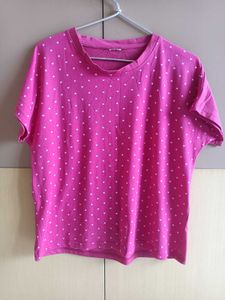 Pink Star Dots Tee