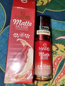 MARS Matte Mousse Foundation - 101 Ivory