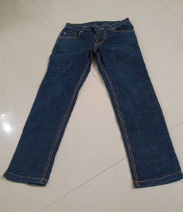 Dark Blue Denim Jeans