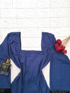 Polka Dot Corset Back Kurti🫶🏻