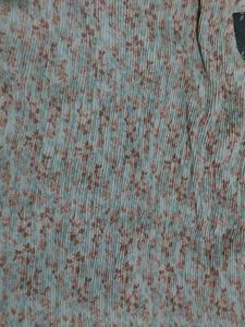 Floral Print Pleated Dress