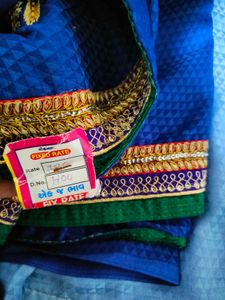 Elegant Blue Saree