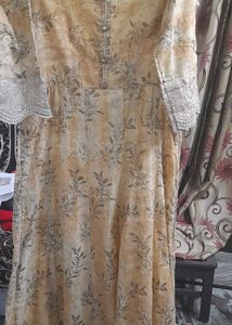 Floral Print Kurta