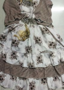 Cute Floral Party Dress