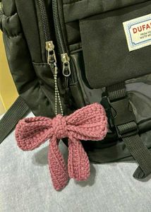 Crochet Bow Keychains